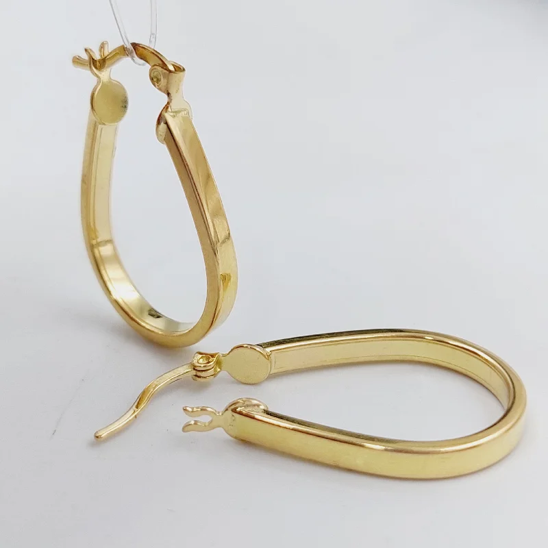 Women’s dangling pearl earrings-Hoop Earrings