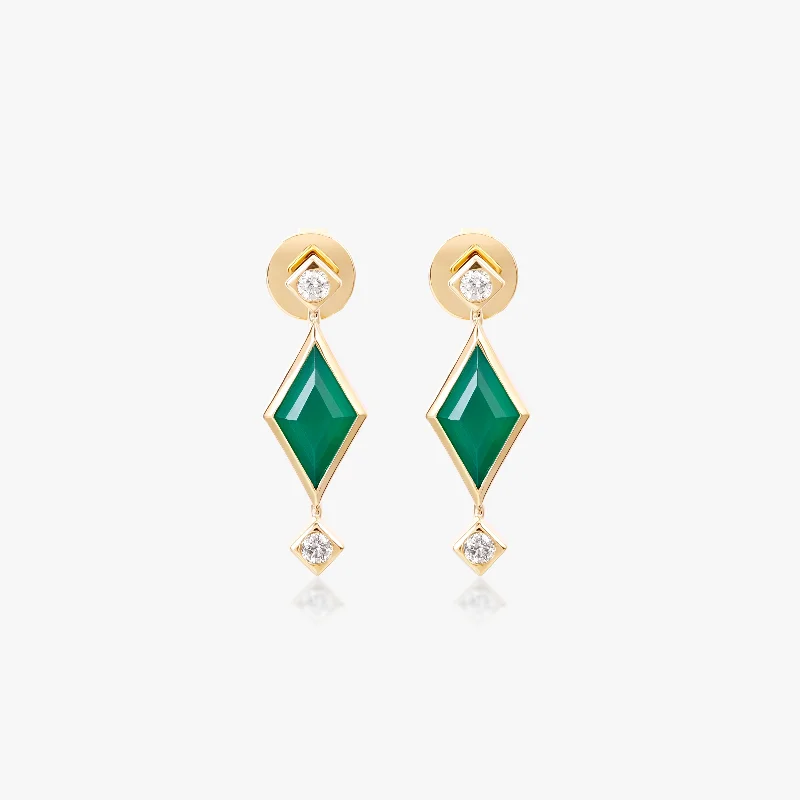 Women’s chandelier earrings-Khudra stud earrings