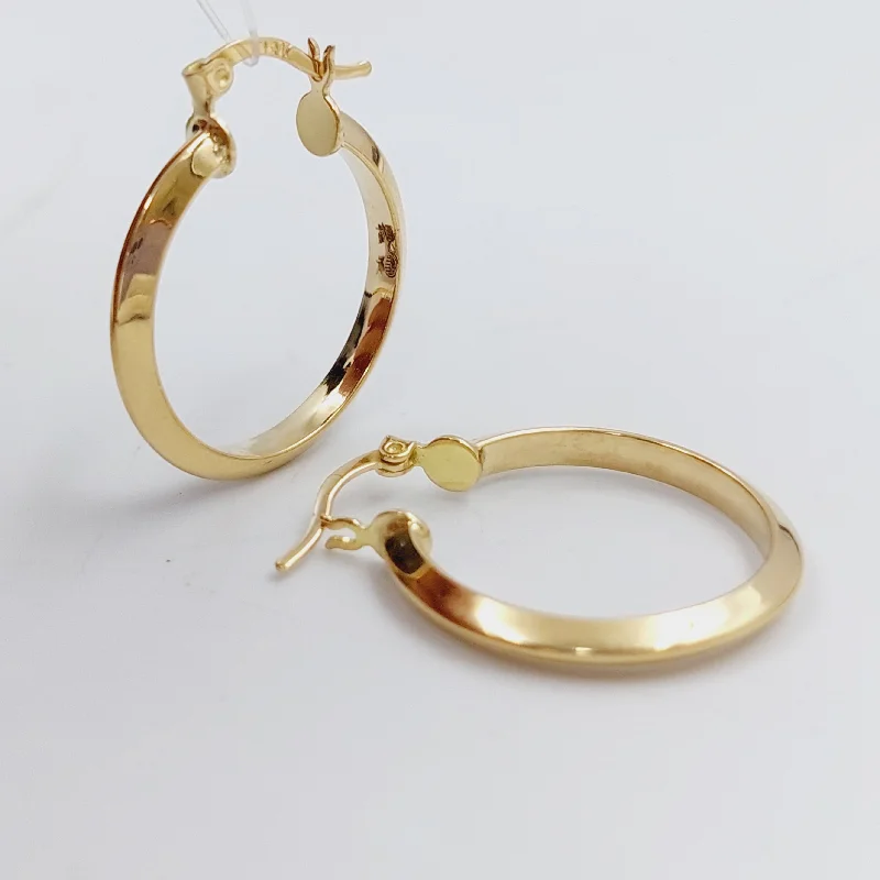 Women’s chain earrings-Hoop Earrings