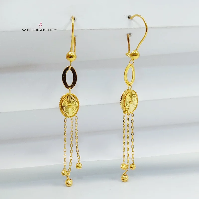 Women’s chain earrings-Deluxe Earrings