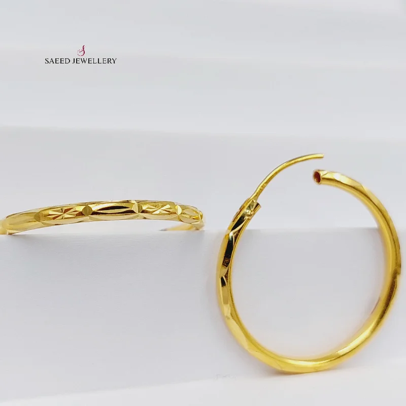 Women’s classic hoop earrings-Hoop Earrings