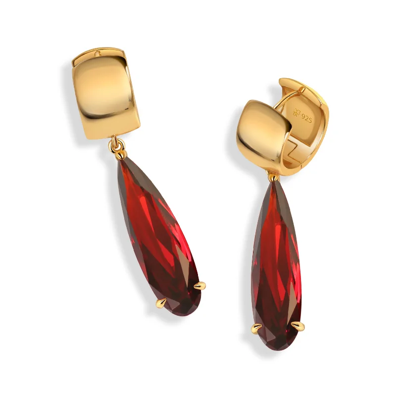 Women’s statement gemstone earrings-Frieren Earrings