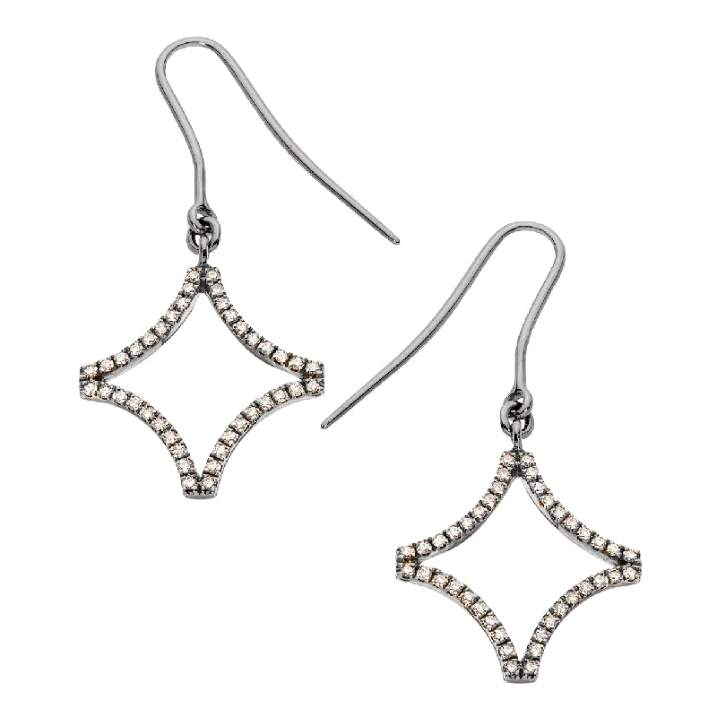 Women’s trendy hoop earrings-Sage Earrings Sterling Silver