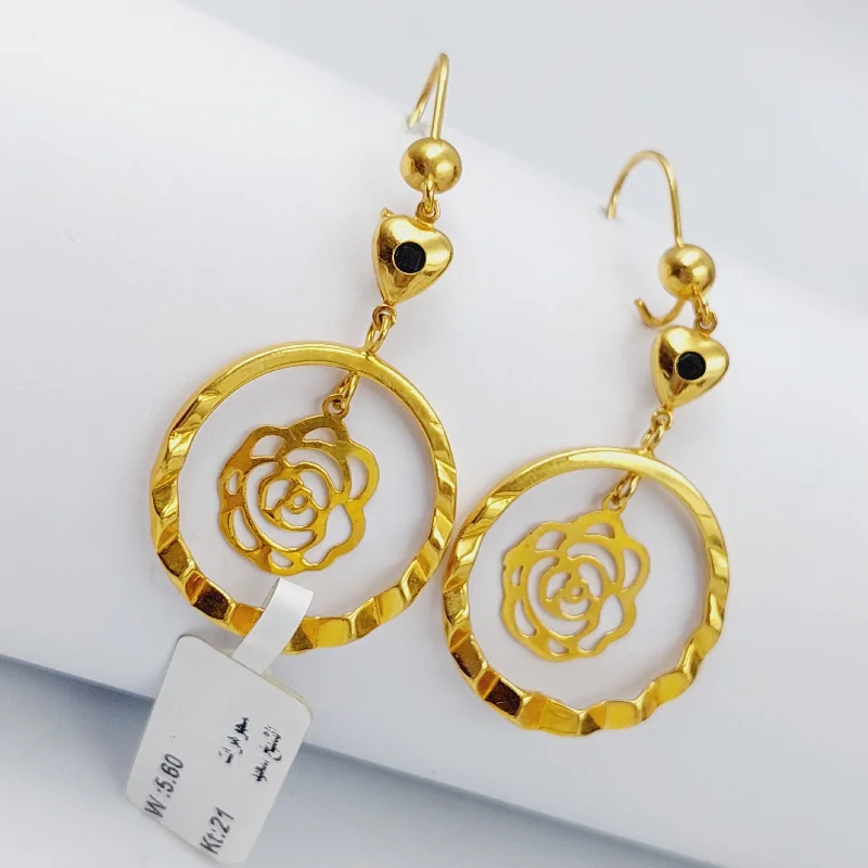 Women’s flower earrings-Fancy Earrings