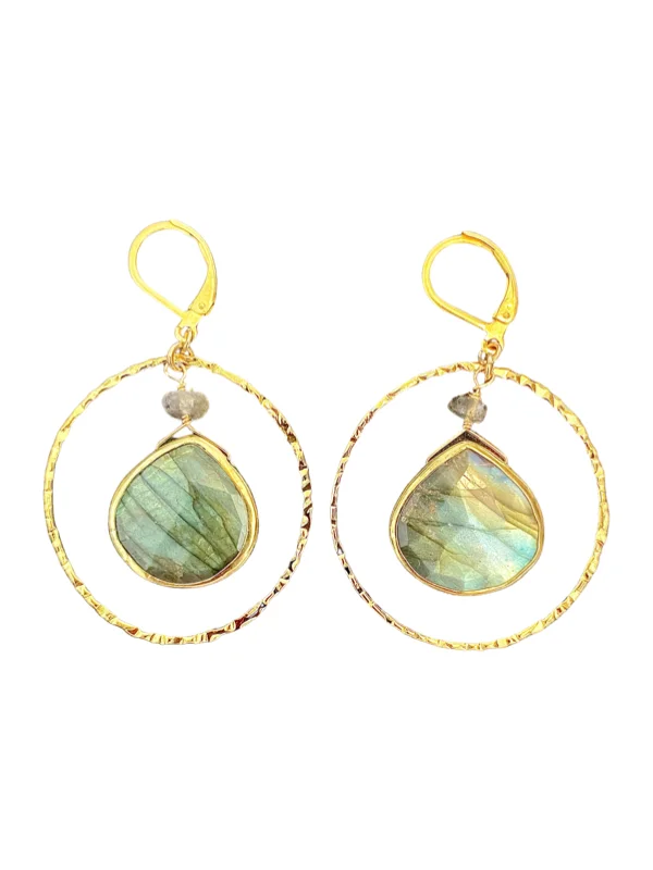 Women’s infinity earrings-Nebula Lab Earrings