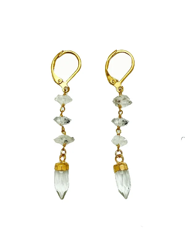 Women’s lock earrings-Desire Earrings