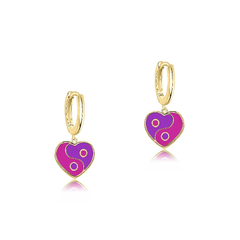 Women’s large hoop earrings-Sugar Love Earrings