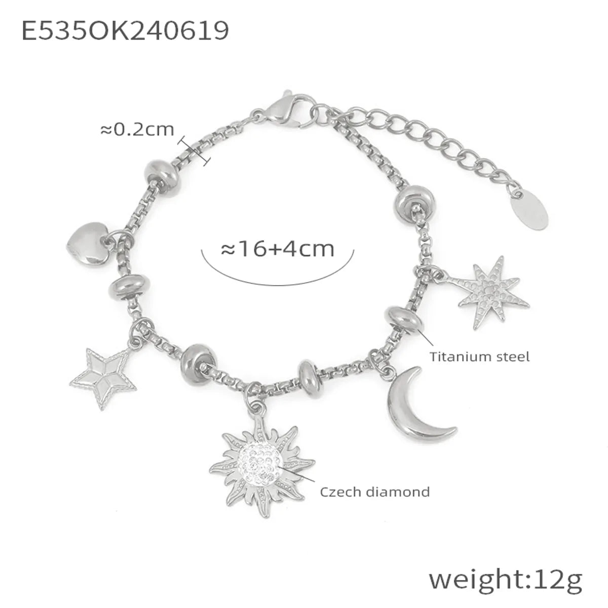 Star Steel Bracelet