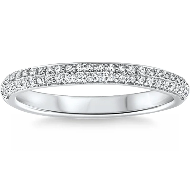 14k white gold