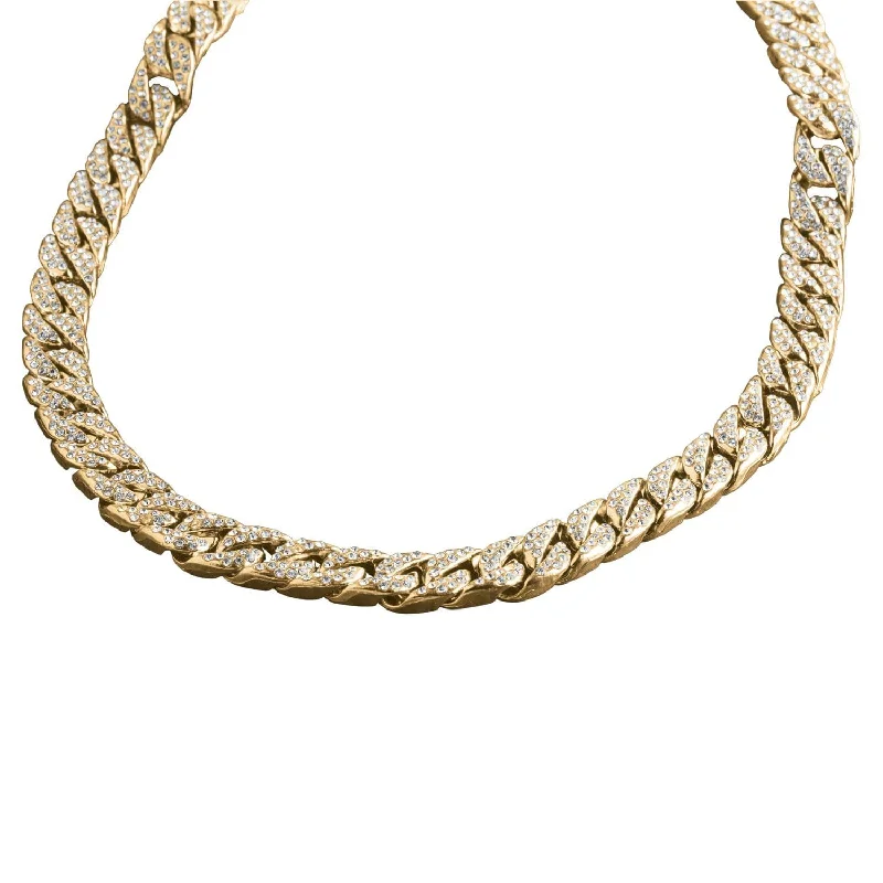 Women’s silver chain necklaces-Logan Curb Gold Necklace