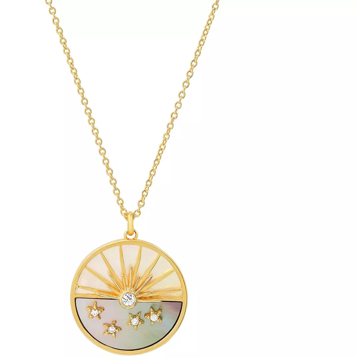 Women’s emerald necklaces-TAI   EARLY SUNRISE PENDANT