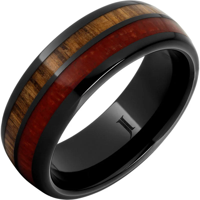 Women’s cocktail rings-The Speedboat Black Diamond Ceramic™ Ring