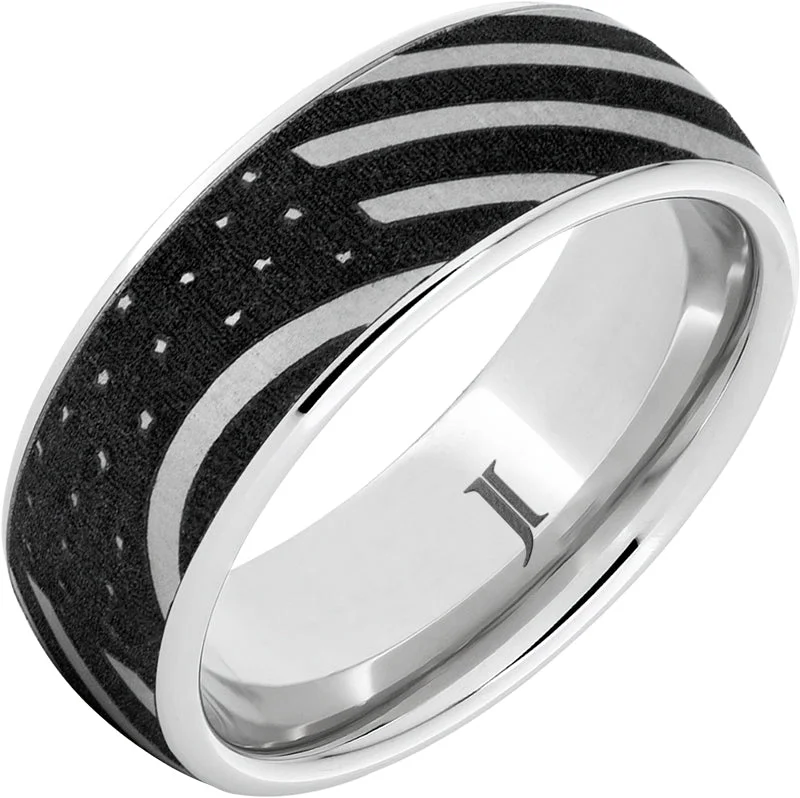 Women’s sapphire engagement rings-Serinium® American Flag Ring