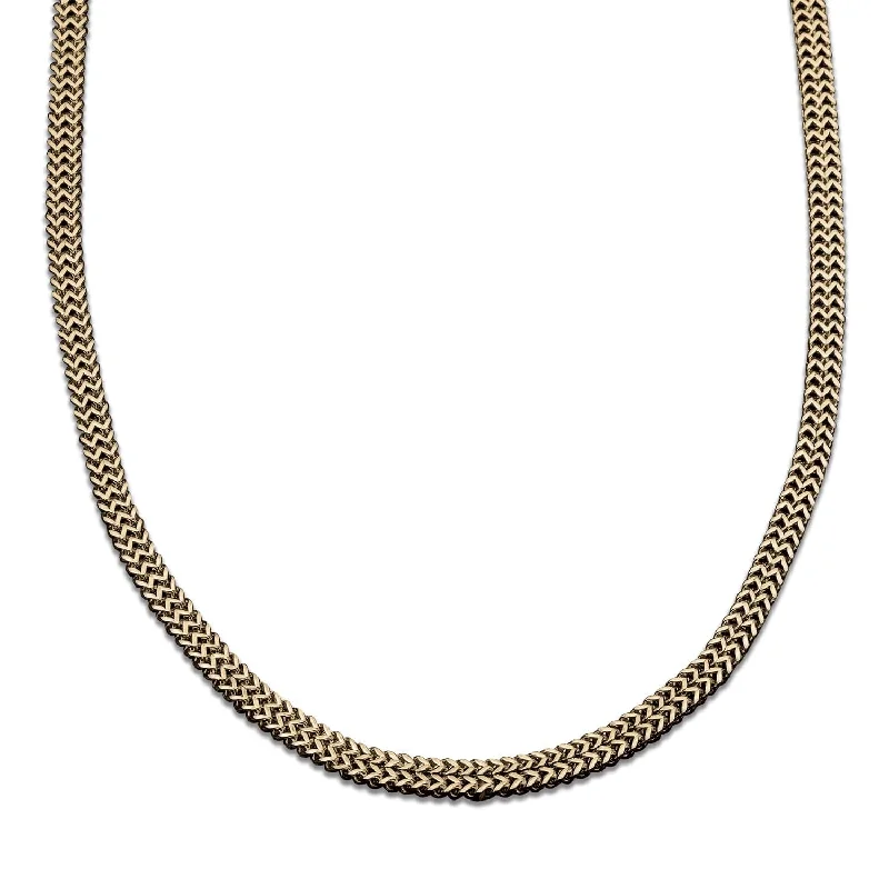 Women’s statement necklaces-Bryce Golden Necklace