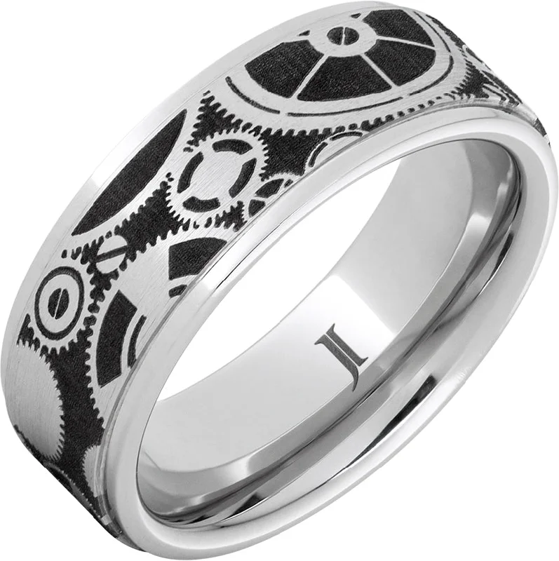 Women’s adjustable rings-Serinium® Gearhead Ring