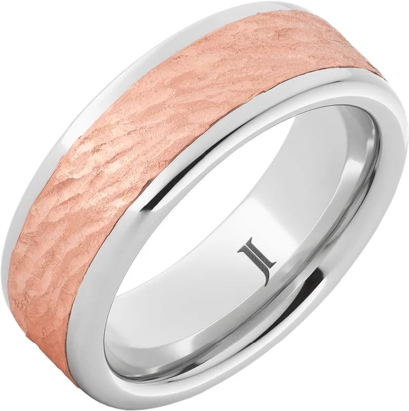 Women’s platinum rings-Gold Dryad Serinium® 14K Rose Gold Ring