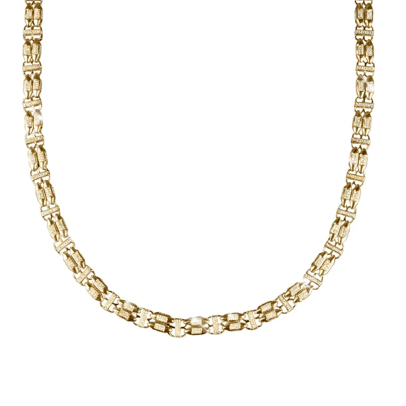 Women’s sparkling diamond necklaces-Bryant Link Necklace