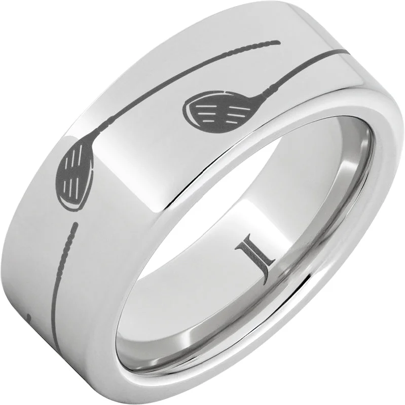 Women’s floral rings-Serinium® Golf Club Ring