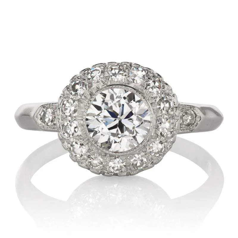 Women’s vintage engagement rings-Merritt