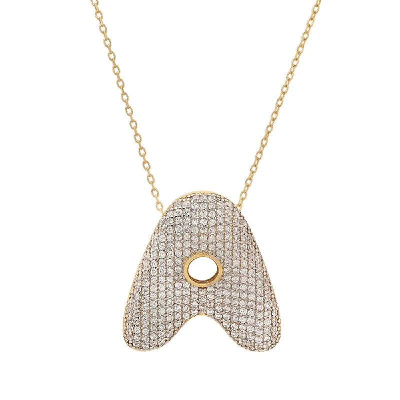 Women’s dainty necklaces-TAI Twinkling Mono Pendant