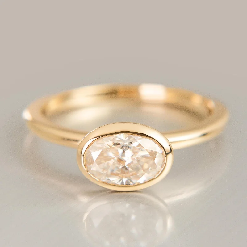 Women’s solitaire rings-Elm Ring Setting