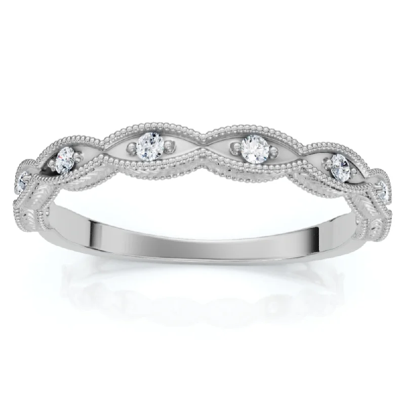 14k white gold