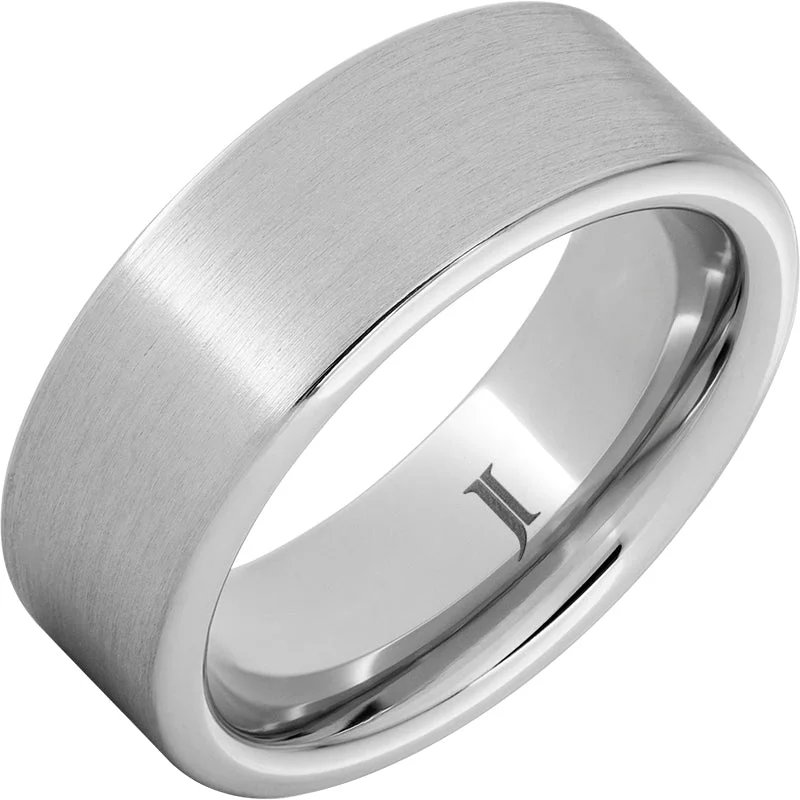 Women’s wedding rings-Serinium® Ring with Satin Finish