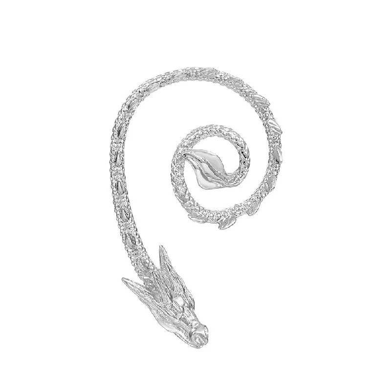 02 Antique Silver a-1496# Right Ear