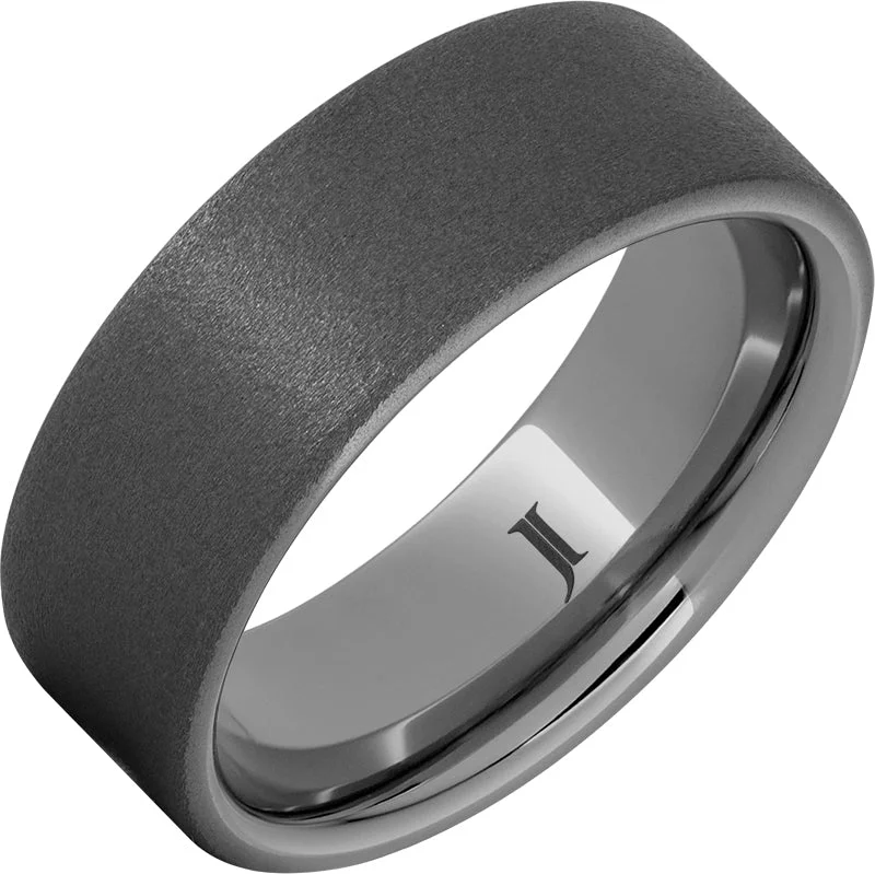 Women’s engagement rings-Rugged Tungsten™ Sandblast Ring