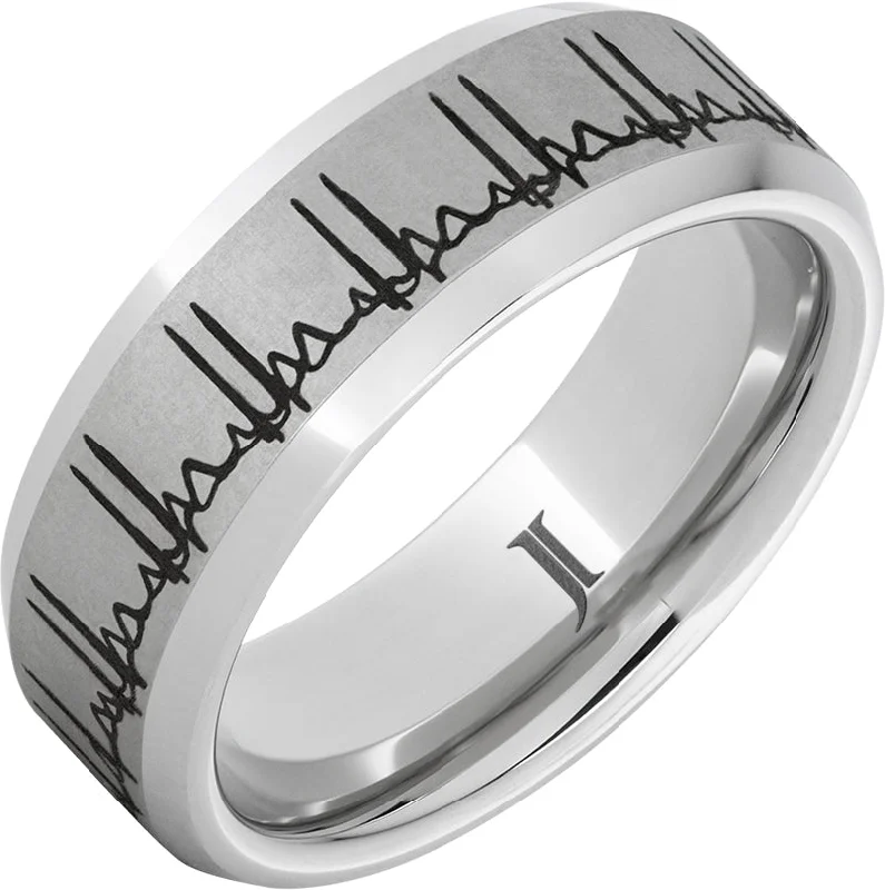 Women’s romantic rings-Hearts Entwined - Serinium® Custom Engraved Ring