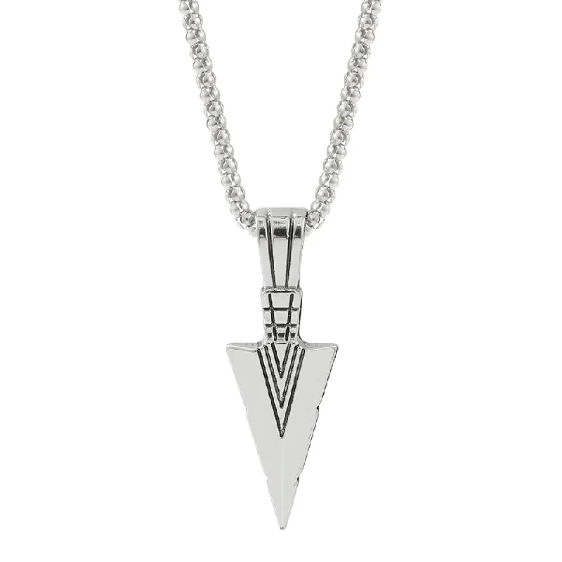 Silver Arrow Necklace