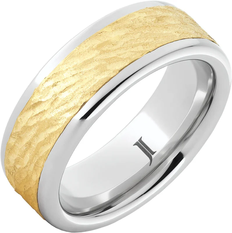 Women’s thin band rings-Yellow Gold Dryad - Serinium® 14K Yellow Gold Ring