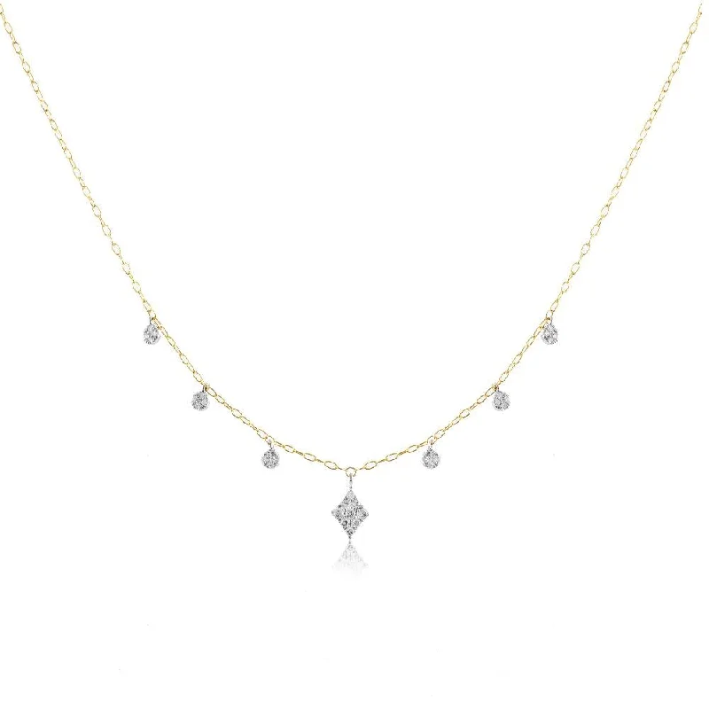 Women’s engraved silver necklaces-Meira T Dainty Layering Necklace