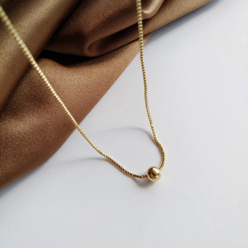 A Gold Necklace