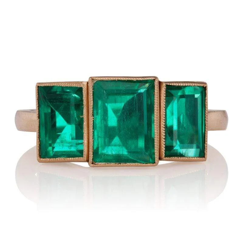 Women’s colorful birthstone rings-Anson