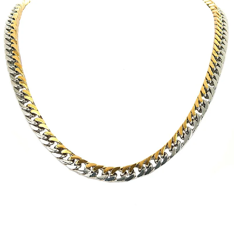 Women’s diamond choker necklaces-Arena Steel Necklace